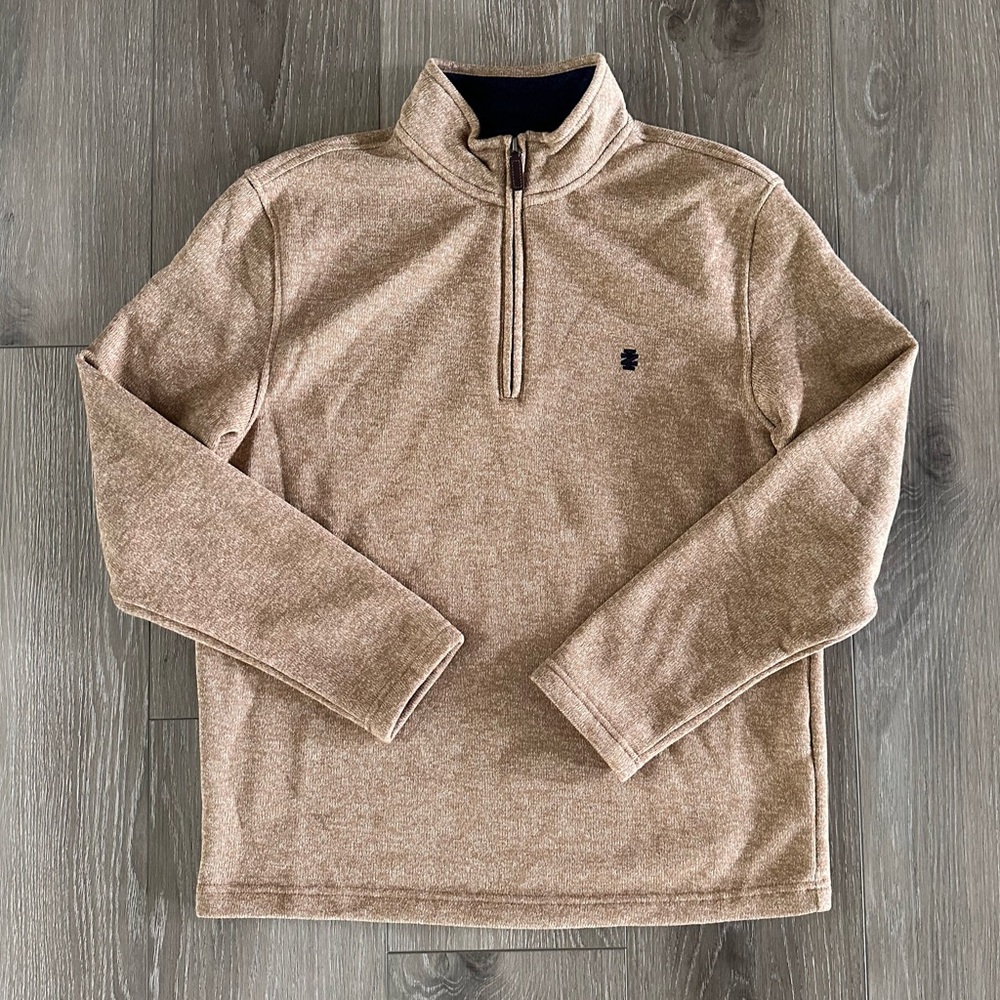 NWOT IZOD Fleece Quarter Zip Pullover Sweater